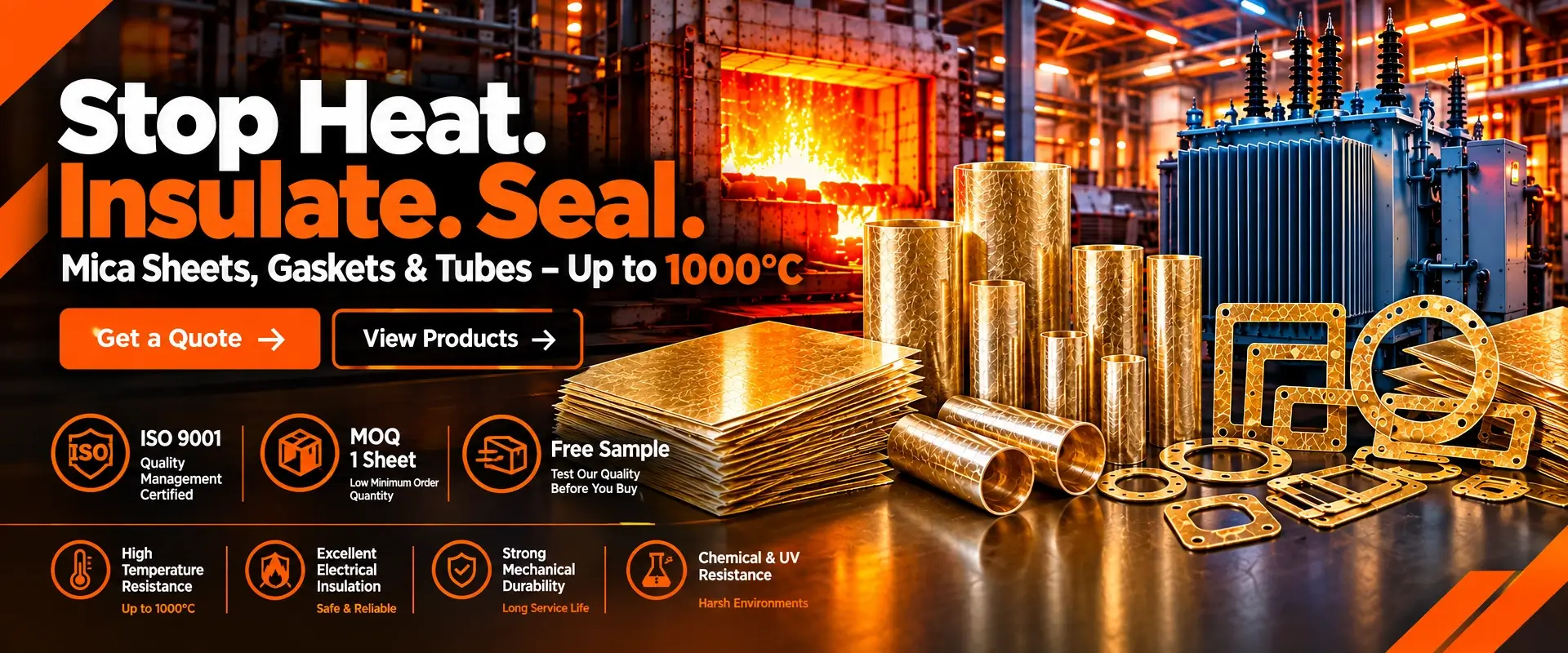 Stop Heat. Insulate. Seal.