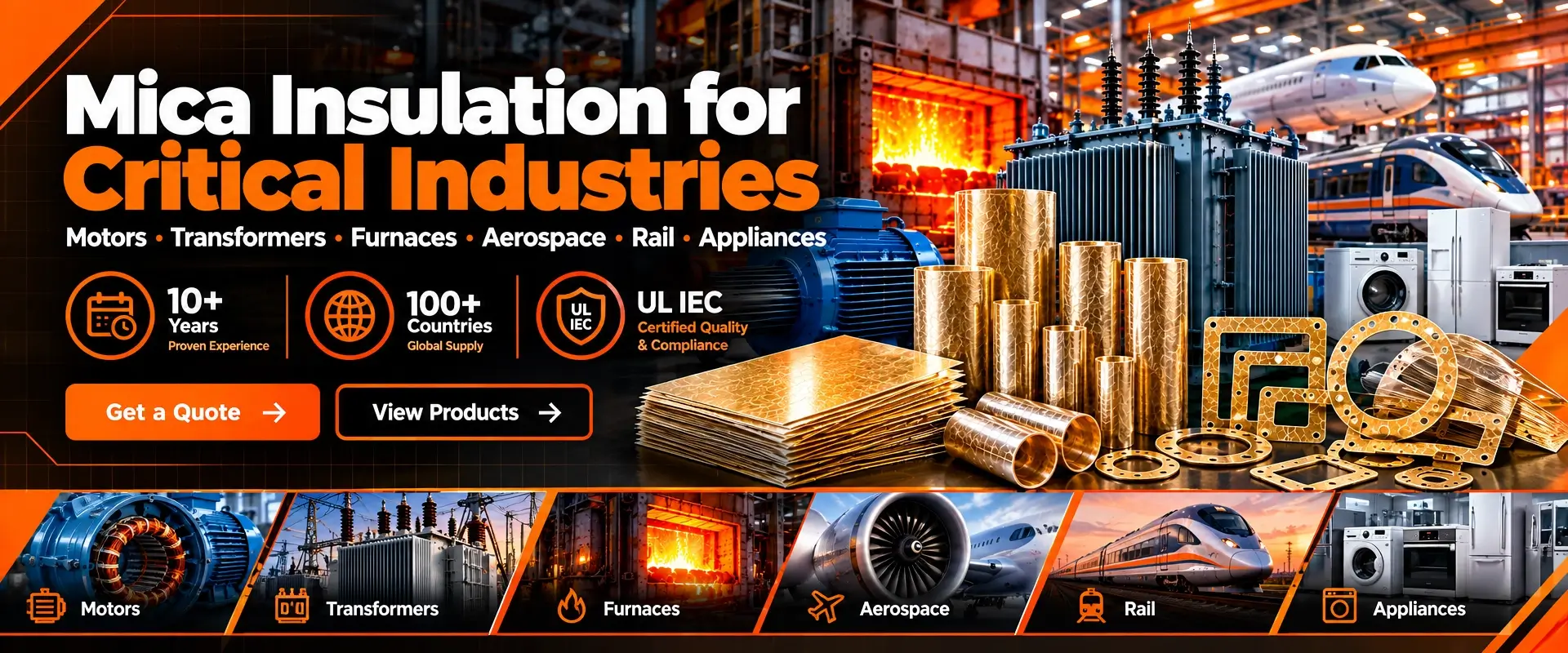 Mica Insulation for Critical Industries